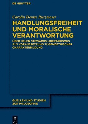 bokomslag Handlungsfreiheit und moralische Verantwortung