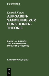 bokomslag Aufgaben Zur Elementaren Funktionentheorie