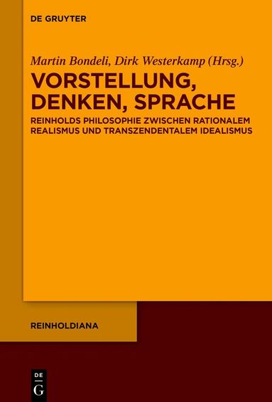 Martin Bondeli, Dirk Westerkamp - Vorstellung, Denken, Sprache, Inbunden