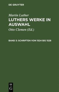 bokomslag Schriften Von 1524 Bis 1528