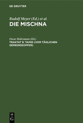 Oscar Holtzmann - Tamid (Vom täglichen Gemeindeopfer), Inbunden