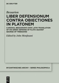 bokomslag Liber Defensionum contra Obiectiones in Platonem