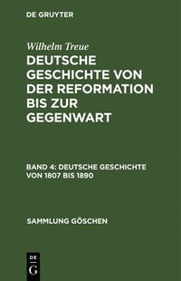 bokomslag Deutsche Geschichte von 1807 bis 1890