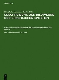 bokomslag Reliefs und Plaketten