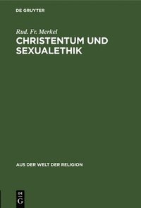 bokomslag Christentum Und Sexualethik