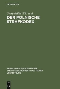 bokomslag polnische Strafkodex