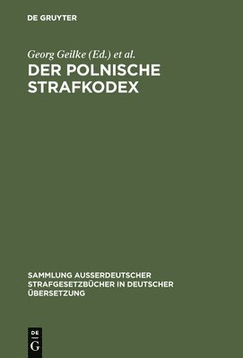bokomslag polnische Strafkodex