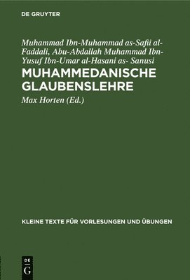 Muhammedanische Glaubenslehre 1