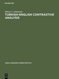 bokomslag Turkish-English contrastive analysis