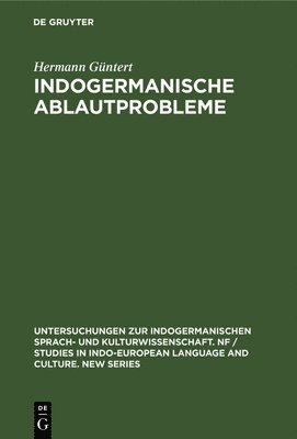 Indogermanische Ablautprobleme 1