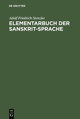 bokomslag Elementarbuch der Sanskrit-Sprache