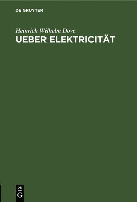 bokomslag Ueber Elektricitt