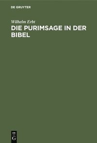 bokomslag Die Purimsage in Der Bibel