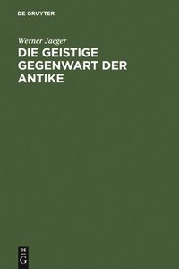 bokomslag geistige Gegenwart der Antike