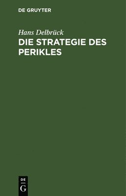 bokomslag Die Strategie Des Perikles