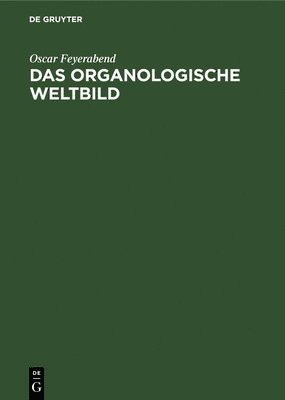 bokomslag Das Organologische Weltbild