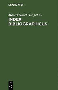 bokomslag Index bibliographicus