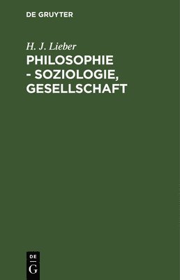 Philosophie - Soziologie, Gesellschaft 1