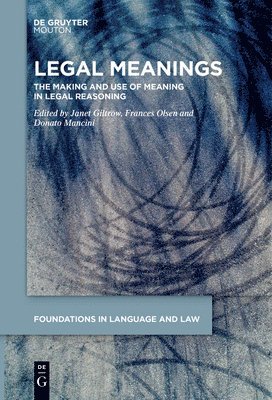 bokomslag Legal Meanings