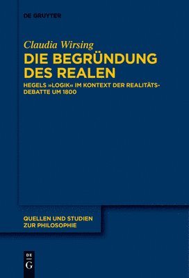 bokomslag Die Begrndung des Realen