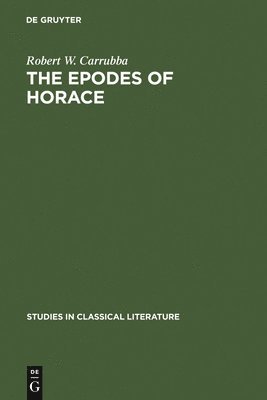 bokomslag The epodes of Horace