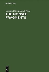 bokomslag Monsee Fragments
