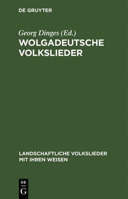 bokomslag Wolgadeutsche Volkslieder