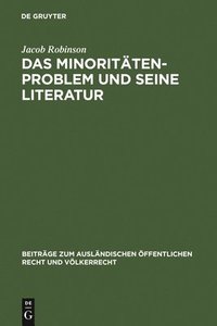 bokomslag Das Minorittenproblem und seine Literatur
