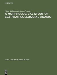 bokomslag A morphological study of Egyptian colloquial Arabic