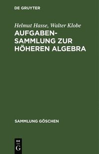 bokomslag Aufgabensammlung Zur Hheren Algebra