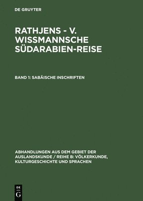 bokomslag Sabische Inschriften