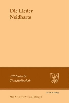 Neidhart Von Reuental, Neidhart von Reuental, Edmund Wießner, Paul Sappler, Helmut Lomnitzer - Lieder Neidharts, Häftad