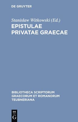 bokomslag Epistulae Privatae Graecae