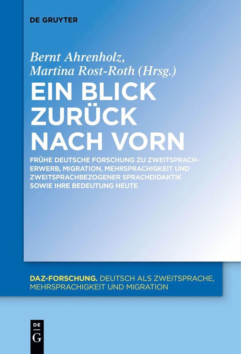 Ein Blick zurück nach vorn