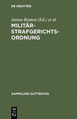 Militrstrafgerichtsordnung 1