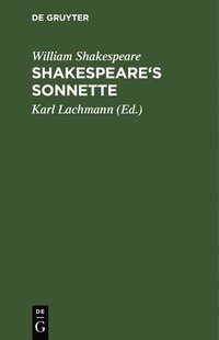bokomslag Shakespeare's Sonnette