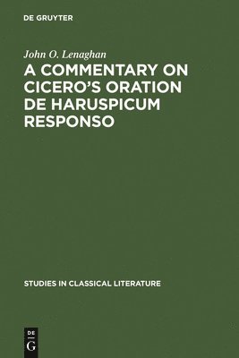 bokomslag A commentary on Cicero's oration De haruspicum responso