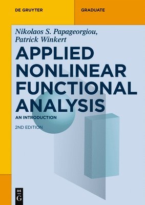 bokomslag Applied Nonlinear Functional Analysis