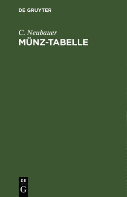 Mnz-Tabelle 1