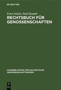bokomslag Rechtsbuch fr Genossenschaften