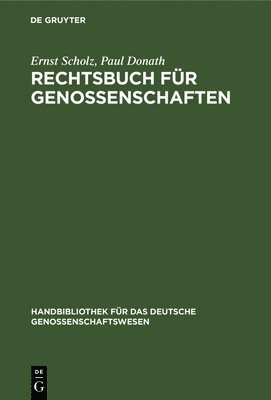 Rechtsbuch fr Genossenschaften 1