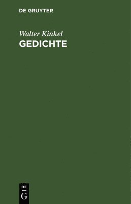 Gedichte 1