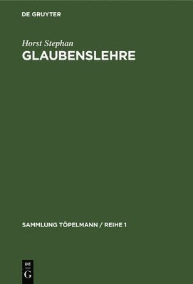 Glaubenslehre 1