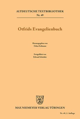 bokomslag Otfrids Evangelienbuch