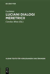 bokomslag Luciani Dialogi Meretricii