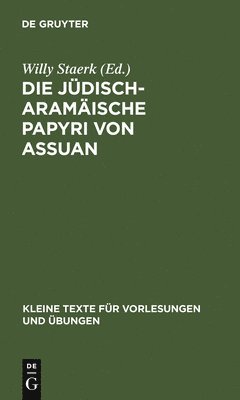 bokomslag jüdisch-aramäische Papyri von Assuan