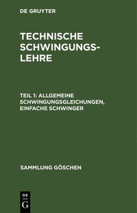 bokomslag Allgemeine Schwingungsgleichungen, einfache Schwinger