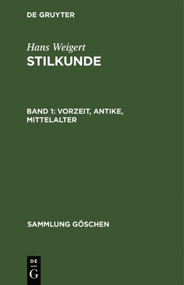 bokomslag Vorzeit, Antike, Mittelalter