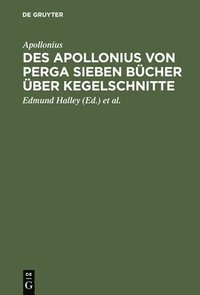bokomslag Des Apollonius Von Perga Sieben Bcher ber Kegelschnitte