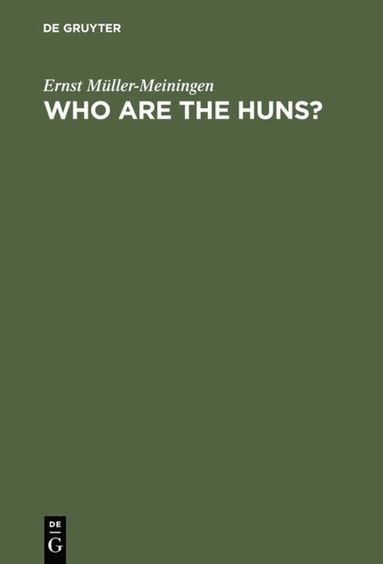 bokomslag Who are the huns?